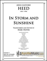 In Storm and Sunshine Concert Band sheet music cover
